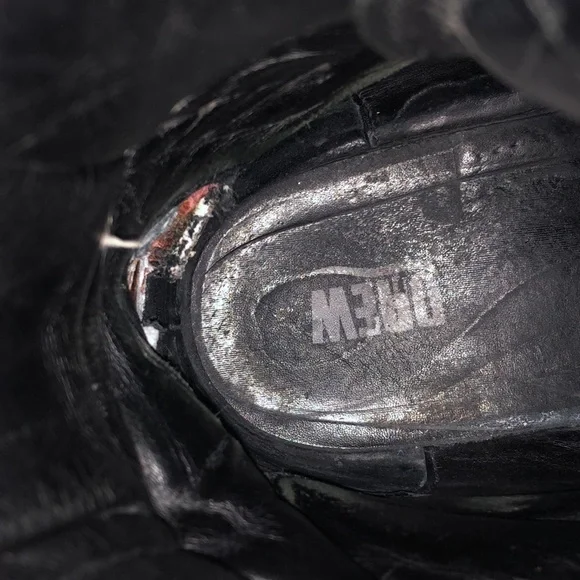 Drew Black Leather Lace Up Boots - Picture 8 of 11